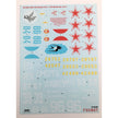 Foxbot 48-022A Decals Red Snake: Soviet Bell P-39 Airacobras, Part II Scale 1:48 for Aircraft Plastic Model Kit
