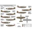 Foxbot 48-022 Decals Red Snake: Soviet Bell P-39 Airacobras and Stencils and Stencils, Part II Scale 1:48