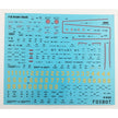 Foxbot 48-022 Decals Red Snake: Soviet Bell P-39 Airacobras and Stencils and Stencils, Part II Scale 1:48