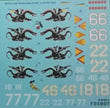 Foxbot 48-028 Decals Su-24M Ukrainian Air Forces, Ukrainian Dragons Scale 1:48 for Aircraft Plastic Model Kit