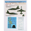 Foxbot 48-042 Decals Ukrainian Rooks: Su-25UB, Ukranian Air Forces Scale 1:48 for Aircraft Plastic Model Kit