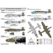 Foxbot 48-044 Decals North American B-25G/H/J Mitchell (Late) 