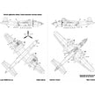 Foxbot 48-044 Decals North American B-25G/H/J Mitchell (Late) 