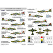 Foxbot 48-054 Decals Flying Revenge: Ilyushin IL-2, Part II Scale 1:48 for Aircraft Plastic Model Kit