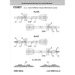 Foxbot 48-056 1:48 Decals Stencils for Soviet IR Guided Air-to-Air Missile R-27ER/ET (AA-10 Alamo) and AKU-470 Pylon (Ver.02)