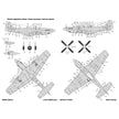 Foxbot 48-060 Decals North American P-51 Mustang, 