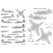 Foxbot 48-064 Decals Digital Rooks: Su-25, Ukranian Air Forces Scale 1:48 for Aircraft Plastic Model Kit