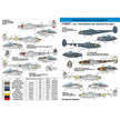 Foxbot 48-081 Decals Lockheed P-38 Lightning Pin-Up Nose Art and Stencils (Part I) Scale 1:48 for Aircraft Plastic Model Kit