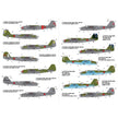 Foxbot 72-002 Decals Soviet speed bomber Tupolev SB (ANT-40) Scale 1:72 for Aircraft Plastic Model Kit