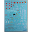 Foxbot 72-005 Decals Soviet fighter Lavochkin La-5FN Scale 1:72 for Aircraft Plastic Model Kit