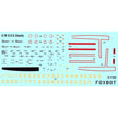 Foxbot 72-006 Decals Douglas A-20 Boston Pin-Up Nose Art and Stencils (Part I) Scale 1:72 for Aircraft Plastic Model Kit
