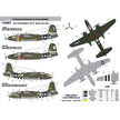 Foxbot 72-009 Decals Douglas A-20 Boston Pin-Up Nose Art and Stencils (Part IV) Scale 1:72 for Aircraft Plastic Model Kit