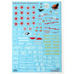 Foxbot 72-014 Decals Red Snake: Soviet Bell P-39 Airacobras Scale 1:72 for Aircraft Plastic Model Kit