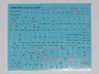 Foxbot 72-015T Decals Ukrainian Rooks: Su-25UB and Stencils Scale 1:72 for Aircraft Plastic Model Kit