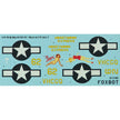 Foxbot 72-019 Decals Douglas C-47 Skytrain/Dakota Pin-Up Nose Art and Stencils (Part III) Scale 1:72