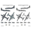 Foxbot 72-028 Decal Antonov AN-26 with Teeth Scale 1:72 for Aircraft Plastic Model Kit