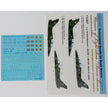 Foxbot 72-029 Decals Ukrainian Albatrosses: L-39C/M/M1 Albatros, Ukrainian Air Forces Scale 1:72