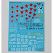 Foxbot 72-035 Decals Flying Revenge: Ilyushin IL-2 Scale 1:72 for Aircraft Plastic Model Kit
