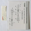 Foxbot 72-036 Decal: Stencils for Soviet Short-range air-to-air Missile R-60M (AA-8 Aphid) and APU-60 Pylon Scale 1:72