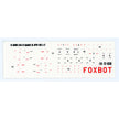 Foxbot 72-036 Decal: Stencils for Soviet Short-range air-to-air Missile R-60M (AA-8 Aphid) and APU-60 Pylon Scale 1:72