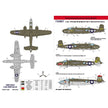 Foxbot 72-039 Decals U.S.A.F. North American B-25G/J Mitchell Late, Pin-Up Nose Art and Stencils (Part 5) Scale 1:72