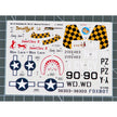 Foxbot 72-053 Decals U.S.A.F. North American P-51 Mustang Nose Art and Stencils (Part 3) Scale 1:72