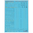 Foxbot 72-055T Decals Ukrainian Rooks: Sukhoi Su-25 Ukranian Air Forces and Stencils Scale 1:72