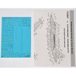 Foxbot 72-057 Decal: Stencils for Su-25 Ukrainian Air Force Scale 1:72 for Aircraft Plastic Model Kit