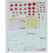 Foxbot 72-060 Decals Soviet interceptor and fighter aircraft Yak-9 R/D/B, Midwar Heroes Scale 1:72