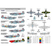 Foxbot 72-060 Decals Soviet interceptor and fighter aircraft Yak-9 R/D/B, Midwar Heroes Scale 1:72