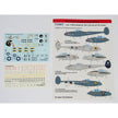 Foxbot 72-066 Decals Lockheed P-38 Lightning Pin-Up Nose Art and Stencils (Part I) Scale 1:72