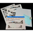 Foxbot 72-071A Decals Ukrainian Digital Falcons: MiG-29 (9-13) with masks Scale 1:72 for Aircraft Plastic Model Kit