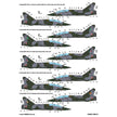 Foxbot 72-072 Decals Dassault Mirage 2000D and Stencils Scale 1:72 for Aircraft Plastic Model Kit