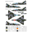 Foxbot 72-072 Decals Dassault Mirage 2000D and Stencils Scale 1:72 for Aircraft Plastic Model Kit