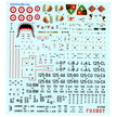Foxbot 72-073 Decals Dassault Mirage 2000N and Stencils Scale 1:72 for Aircraft Plastic Model Kit