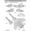 Foxbot 72-077T Decals Su-27S & Su-27UB Ukrainian Air Forces, geometric camouflage Scale 1:72 for Aircraft Plastic Model Kit