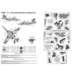 Foxbot FM 32-011 Masks for digital camouflage of Su-25UB Blue 67, Ukrainian Air Forces Scale 1:32