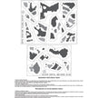 Foxbot FM 48-008 Masks for digital camouflage of MiG-29UB Ukrainian Air Force Scale 1:48 for Aircraft Plastic Model Kit