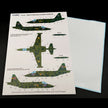 Foxbot FM 48-020 Masks for clover camouflage of Su-25 Blue 22 (Former 02), Ukranian Air Forces Scale 1:48
