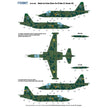 Foxbot FM 48-020 Masks for clover camouflage of Su-25 Blue 22 (Former 02), Ukranian Air Forces Scale 1:48