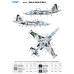 Foxbot FM 48-022 Masks for digital camouflage of Su-25 Blue 31, Ukranian Air Forces Scale 1:48