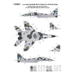 Foxbot FM 72-008 Masks for digital camouflage of MiG-29UB Ukrainian Air Force Scale 1:72 for Aircraft Plastic Model Kit