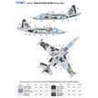 Foxbot FM 72-022 Masks for digital camouflage of Su-25 Blue 31, Ukranian Air Forces Scale 1:72