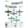 Foxbot 48-084 Decals Soviet Lavochkin fighters at war, Part 2: La-5F, La-5FN and La-7, Part II Scale 1:48