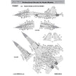 Foxbot 48-095T Decals Su-27 and Su-27UB Ukrainian Air Forces, with Geometric Camouflage and Stencils Scale 1:48
