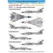 Foxbot 72-080T Decals Sukhoi Su-24M/MR, Digital dragons, Ukrainian Air Force with Stencils Scale 1:72