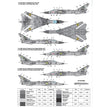 Foxbot 72-080T Decals Sukhoi Su-24M/MR, Digital dragons, Ukrainian Air Force with Stencils Scale 1:72