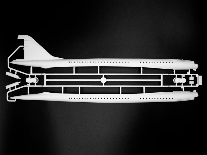 ICM 14401 Plastic aircraft model kit Scale 1/44 Tupolev Tu-144 Soviet airliner