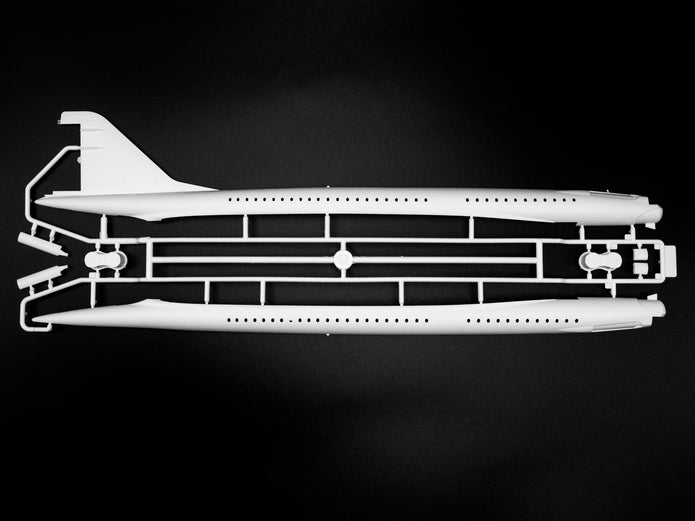 ICM 14402 Plastic aircraft model kit Scale 1:144 Tupolev Tu-144D Soviet airliner