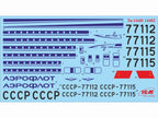 ICM 14402 Plastic aircraft model kit Scale 1:144 Tupolev Tu-144D Soviet airliner